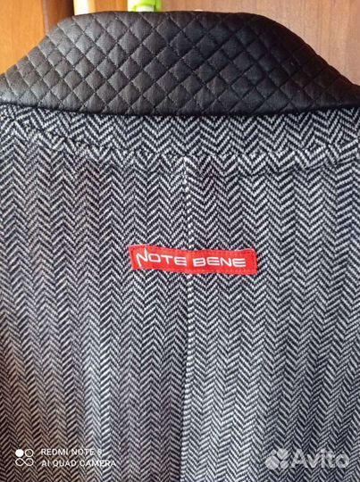 Пиджак трикотажный