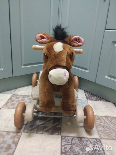 Качалка-каталка пони