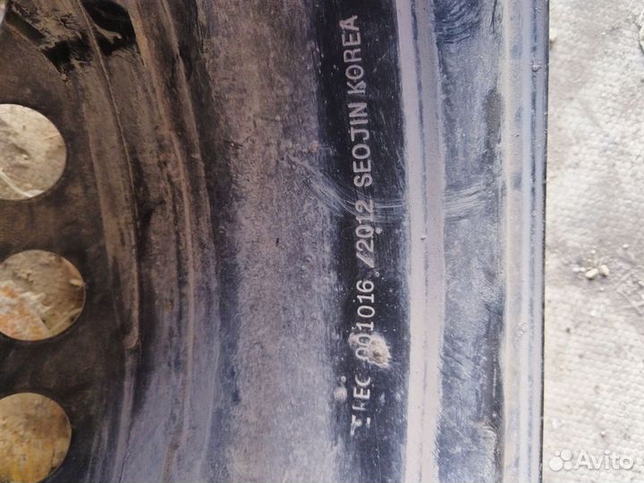 Диски штампованные с колпаками 4шт