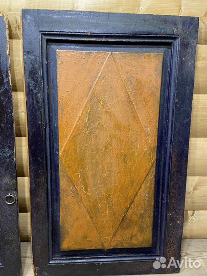 Пара Филенок Ромб Деревянные Резные