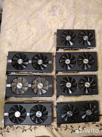 Видеокарты rx 470-580