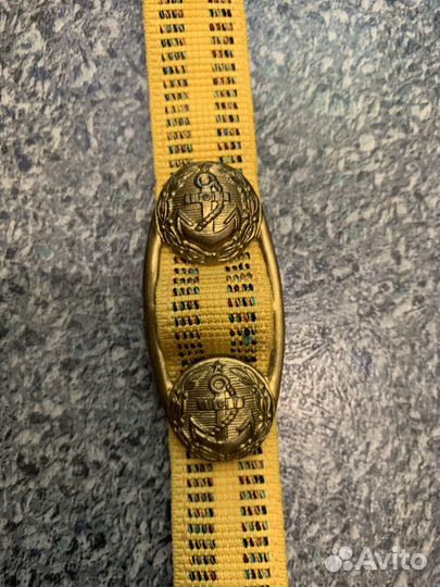 Парадный ремень вмф СССР с подвесом для кортика