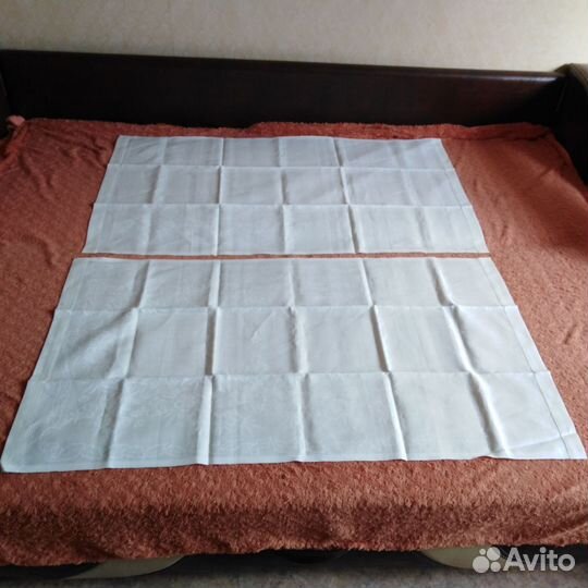 Скатерти и полотенца льняные и х/б. СССР