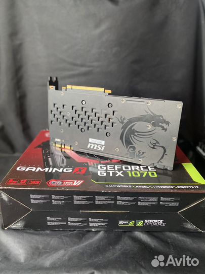 Видеокарта gtx 1070 8gb
