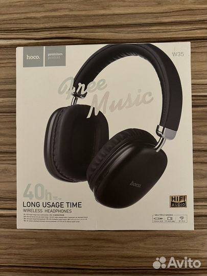 Беспроводные наушники hoco w35