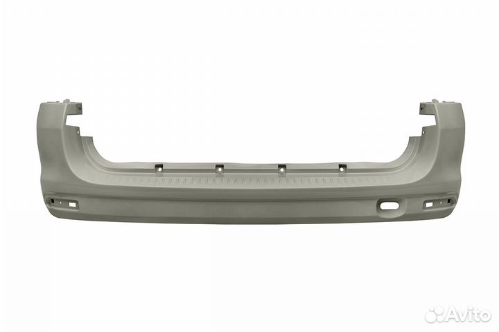Бампер задний Лада Ларгус 242 Серый базальт новый