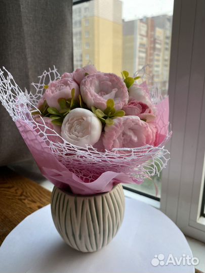 Букет из мыла