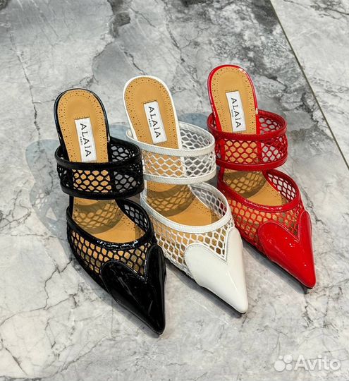 Туфли мюли alaia