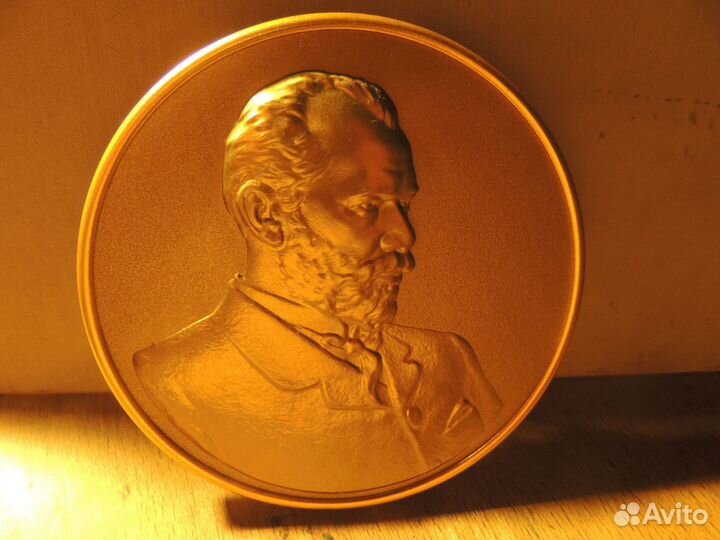 Медаль настольная. Сделано в СССР