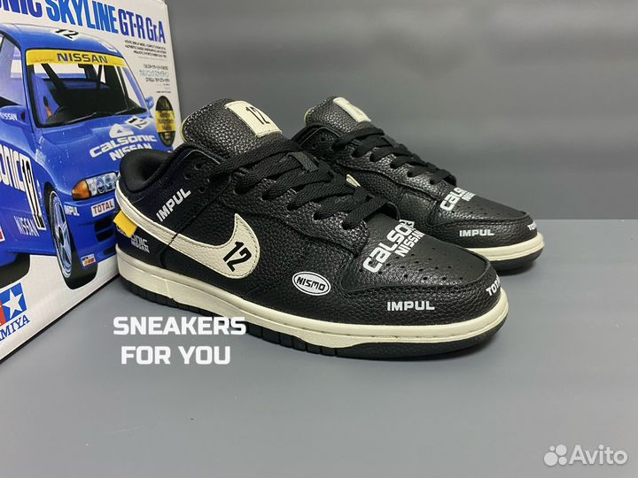 Кроссовки Nike Sb dunk low Calsonic Skyline GTR