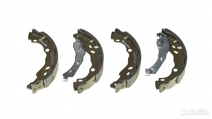 S68525 brembo колодки тормоз. барабанные задние