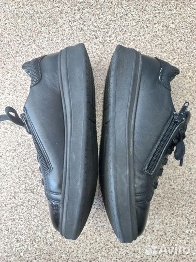 Полуботинки из натур.кожи
