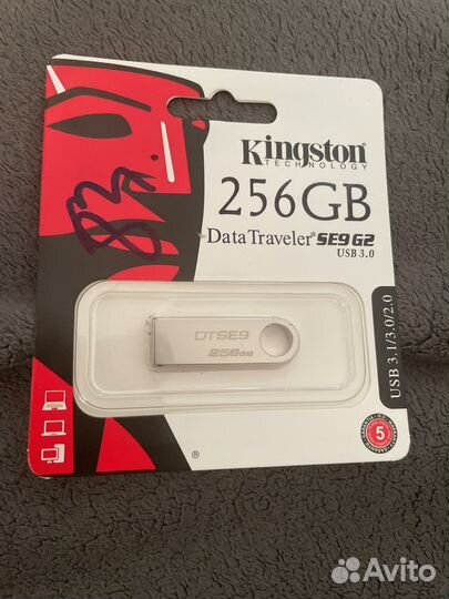 Usb флешка 256 gb kingstone