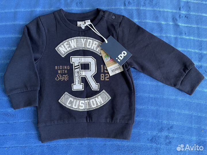 Новые детские вещи на мальчика 80 86