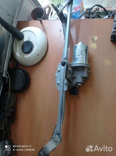 Трапеция моторчик дворников Skoda Fabia 2