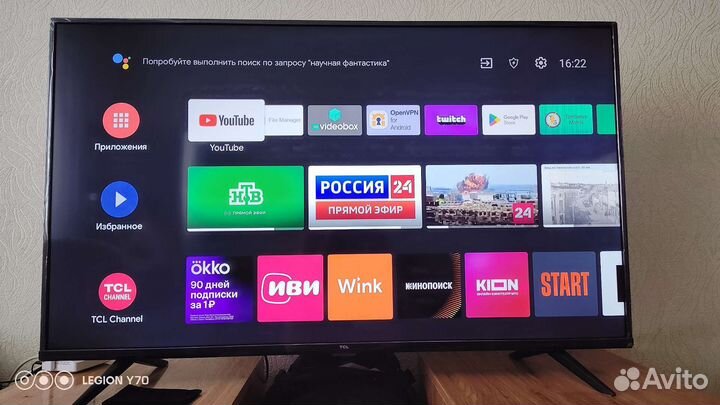 Телевизор tcl 50
