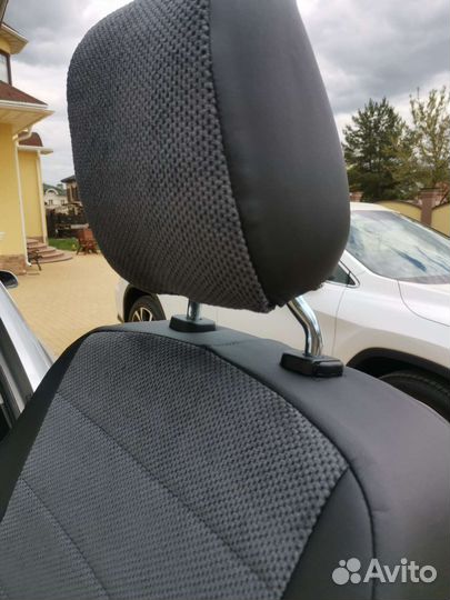 Установка авто чехлов