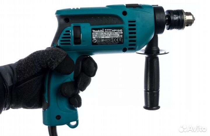 Сетевая ударная дрель Makita HP1640