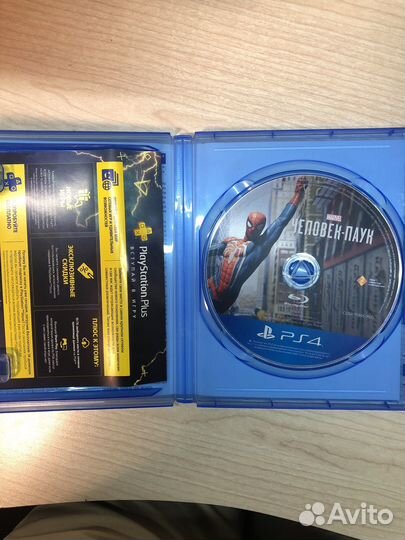 Человек паук ps4 диск