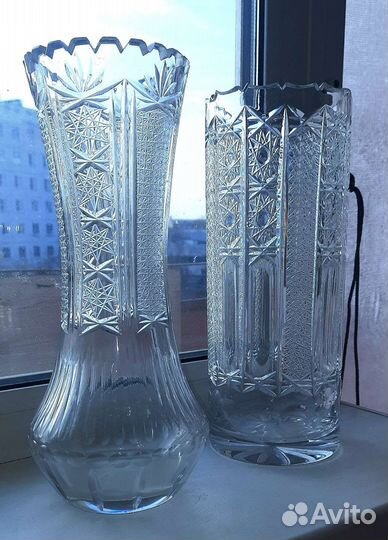 Хрустальная ваза echt bleikristall Германия