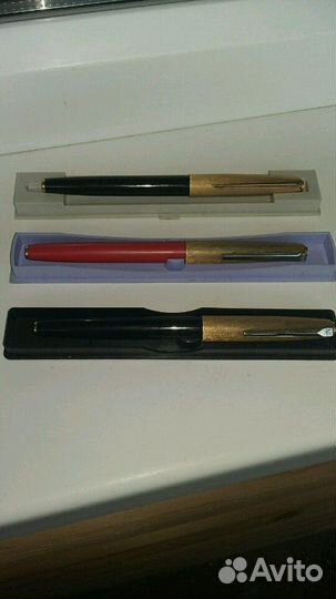Перьевые и шариковые ручки СССР