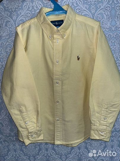 Ralph lauren рубашка на мальчика