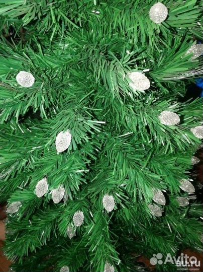 Елка 180 см с встроенной гирляндой