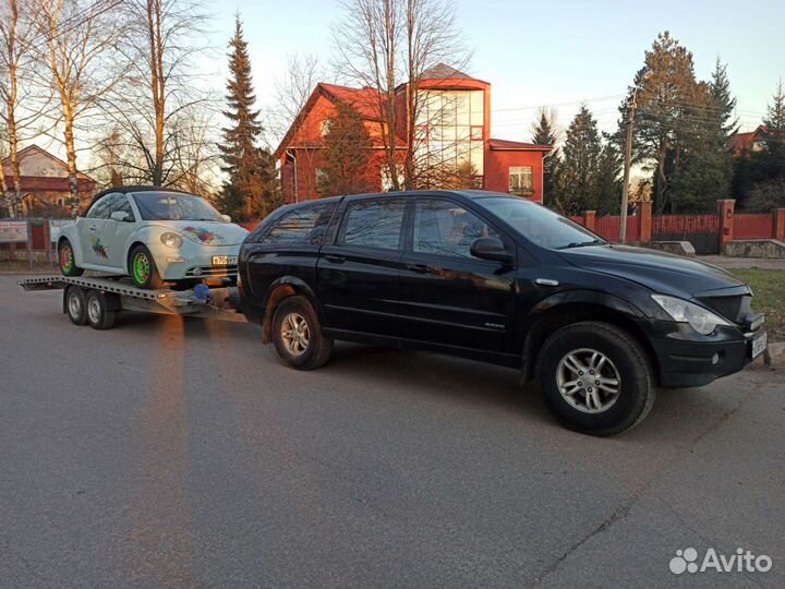 Буксировка, перевозка прицепов категория ве