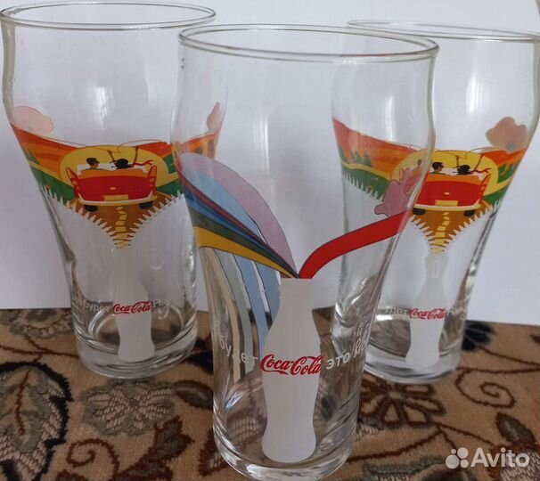 Стаканы coca cola