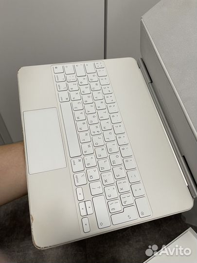 iPad Pro 12.9 Magic Keyboard Белая Рус mjql3RS/A