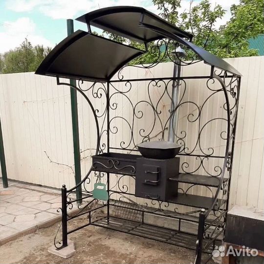 Кованый мангал