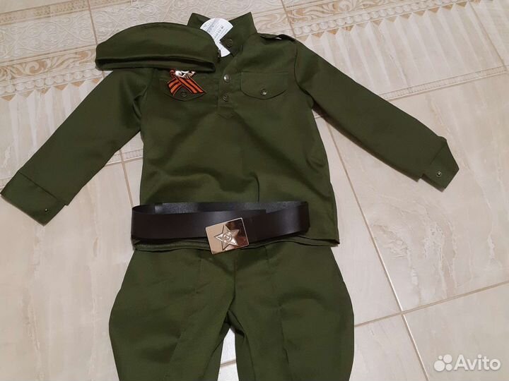 Костюм детский солдат