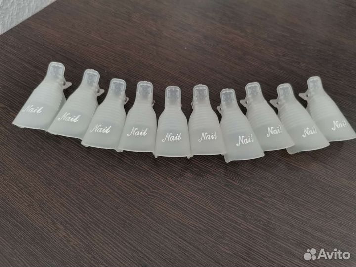 Зажимы для удаления гель лака