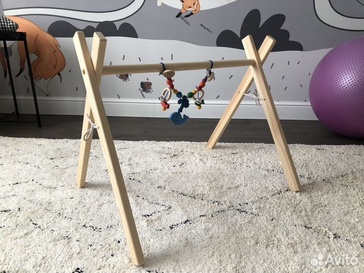 Развивающие ворота (тренажер монтессори)