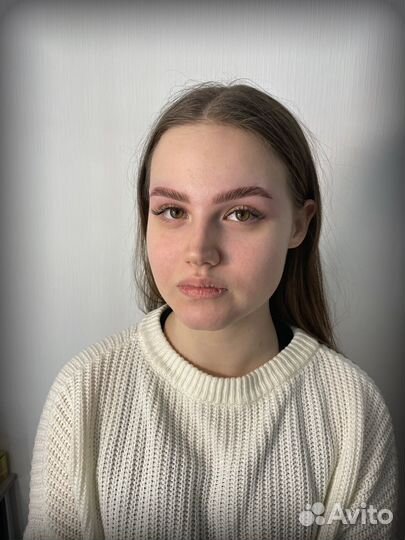 Окрашивание бровей