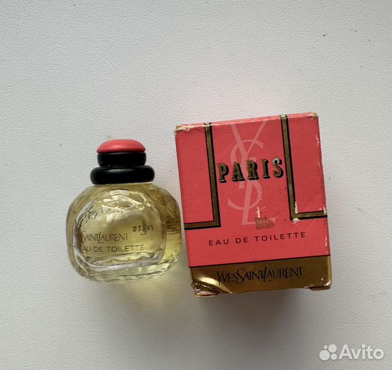 Ysl paris 7,5 мл миниатюра винтаж
