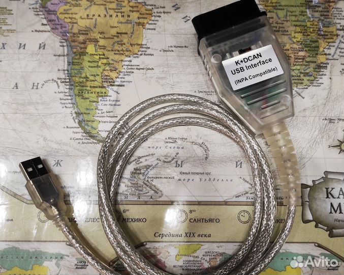 Сканер BMW inpa K+ dcan