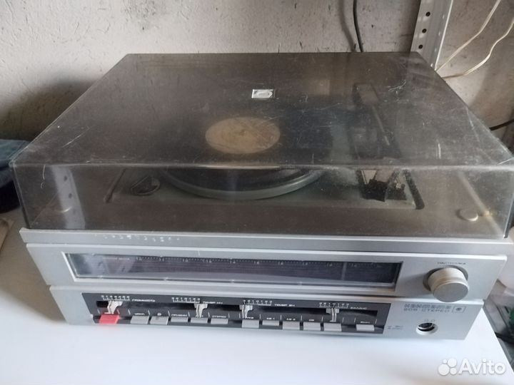 Радиола кантата 205 стерео рабочая с колонками