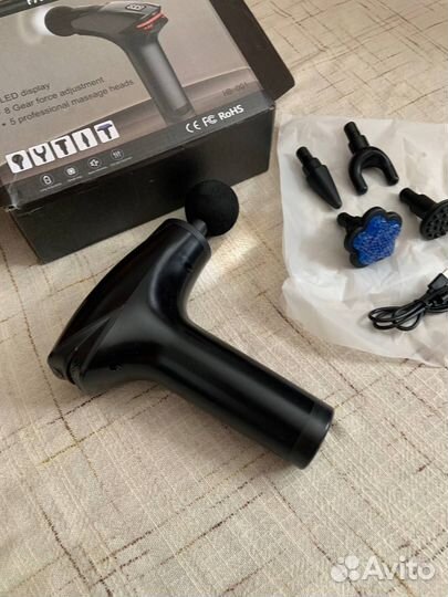 Перкуссионный массажер-пистолет