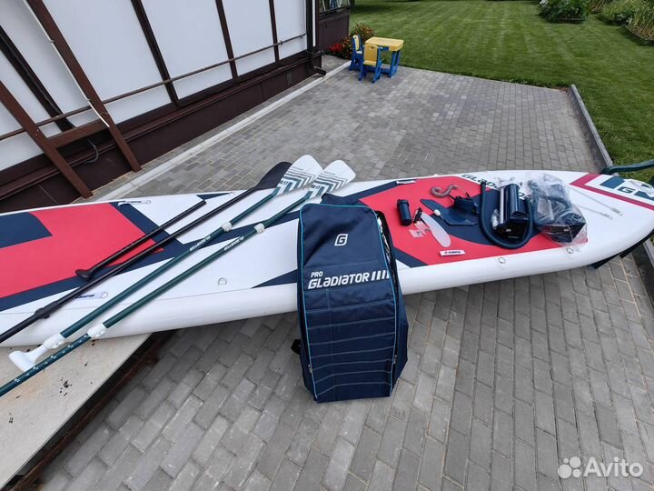 Сап борд, sup board Gladiator Duo с электромотором