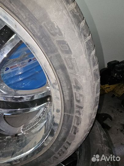 Колёса R22 на nissan patrol