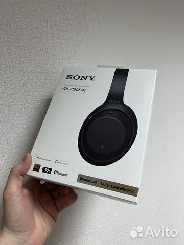 Беспроводные наушники Sony WH-1000Xm3