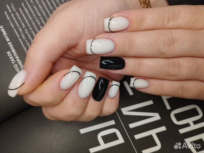 Маникюр с покрытием со скидкой 40%