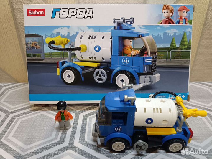 Конструкторы Sluban Город