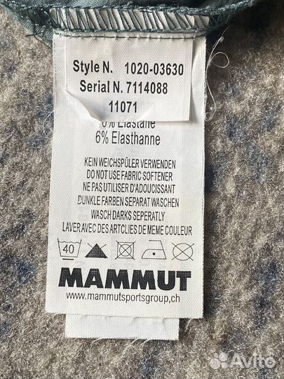 Треккинговые шорты Mammut loose fit оригинал