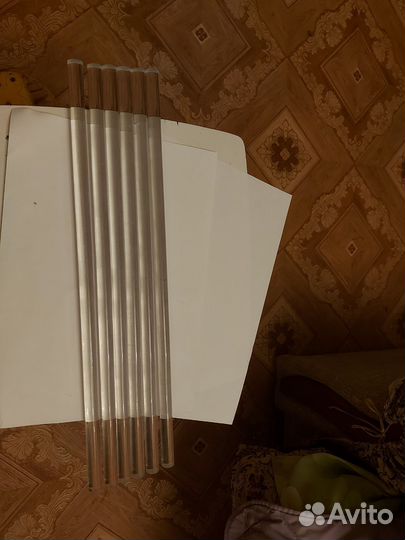 Палочки,стекло