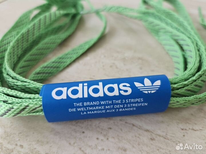 Шнурки для обуви Adidas 140см светоотражающие