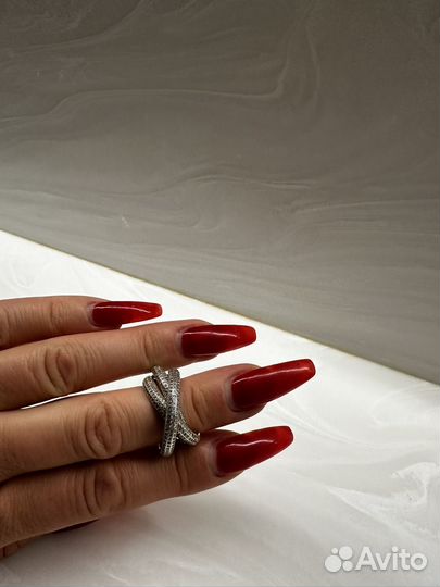 Кольцо Тринити Серебро