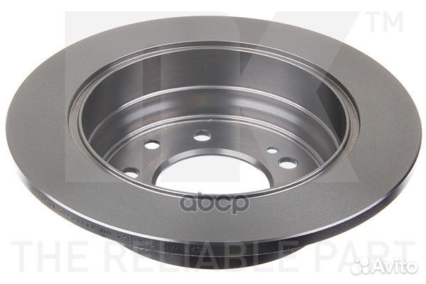 Диск тормозной задний hyundai i30, ix35 / KIA C