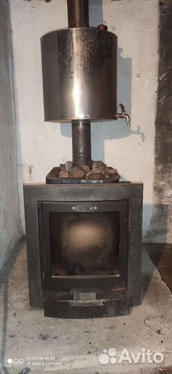 Печь дровяная для бани